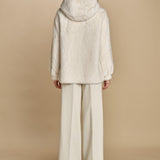 parka ecofur. SELENA ECRU giovanni paris 