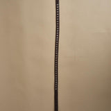 cintura con borchie in acciaio 2.5cm 81125 MORO milaura 