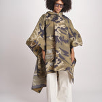 poncho in nylon SS266117 408 WOODLAND CAMO 65 alpha 