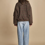 giubbino in piede de poule ASHER52 CBA COMBO bellerose 