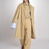 trench CHARLIZE TRENCH MJD558_MONTR_ BEIGE jejia 