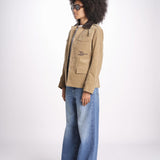 giacca in velluto con colletto in contrasto WWOW01738 COOKIE 267 zadig & voltaire 