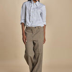 Pantalone LAMIA piedepoule P28D0LAMIA-T3258 Q736 massimo alba 