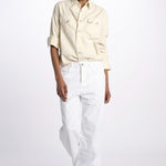 Denim ZELDA combo cropped ZELDA IVORY true avenue 