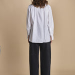 camicia con plastron GRANDETANTE WHIRE laurence bras 