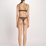 reggiseno in pizzo con ferro ROMEO L2421256 BLACK 900 love stories 