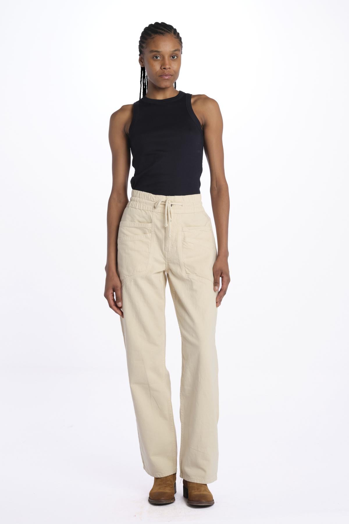Denim con coulisse FIMA ECRU ba&sh 