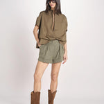 bermuda con risvolto 0222 85260 MILITARE aspesi 