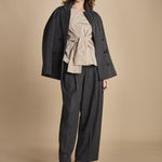 camicia con nodo LS FRONT 21741LCE KHAKI KH250 phillip lim 