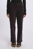 Velvet cargo pants