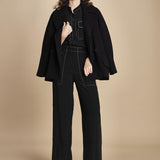 tuta con manica plisse BL_2269J BLACK bodice 