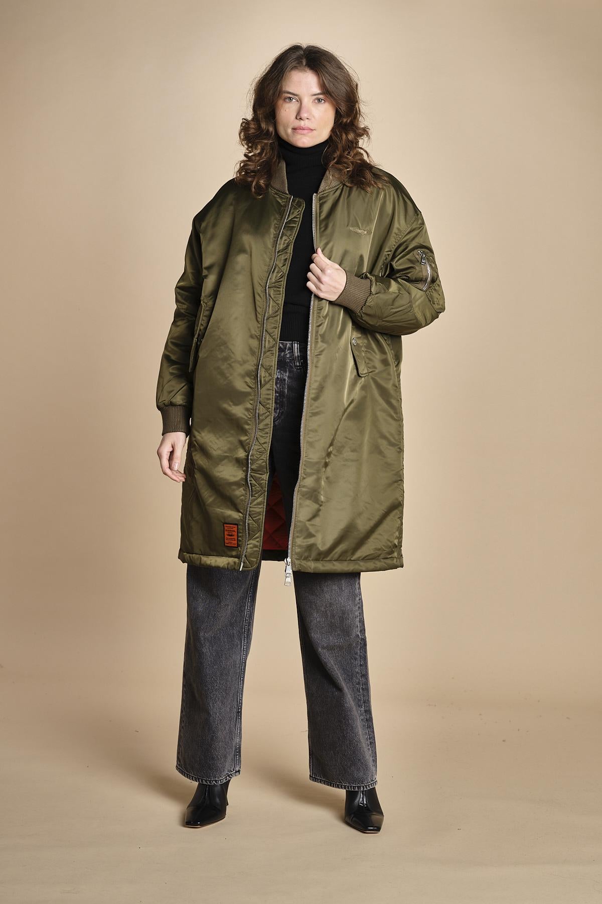 bomber lungo original unisex BMMAN205FS KAKI bombers original 