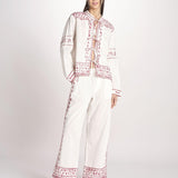 set pigiama 801 WHITE sea ny 