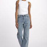 PAOLA jeans straight long by fam. PAOLA BLUE fam 