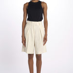 PEONY SUE short misto lino IO115171 WH014 ivy oak 