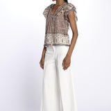 Top BANI stampato 643001 MULTI m.a.b.e. 