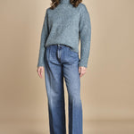 MYAC maglia collo alto in shetland BEMT512 JADE hartford 