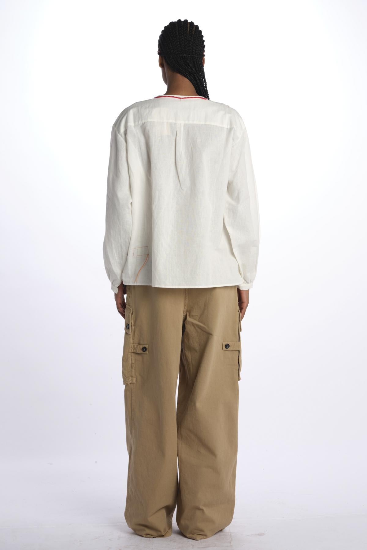 CINTHYA camicia con ricami WCINTHYA CM009 fortela 
