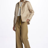 Pantalone lino/cotone tinto capo MOD.0188 TERRA aspesi 