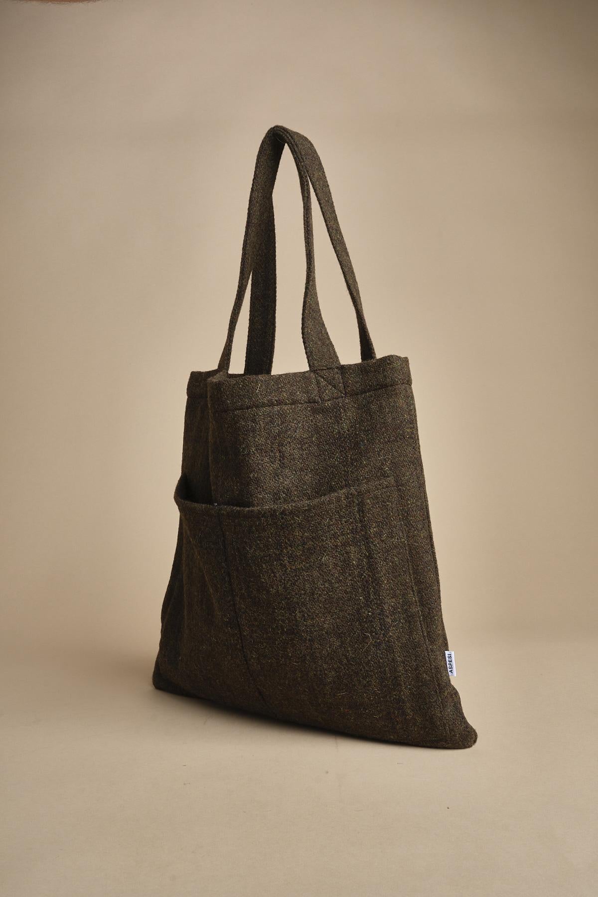 borsa di lana BB52 07390 aspesi 