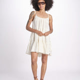 mini abito con spallina MIRABELA MINI WHITE christianzen 