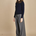 girocollo basic MIL46 25030 BLU milaura 