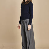 girocollo basic MIL46 25030 BLU milaura 
