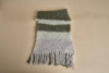 sciarpa in mohair a righe.