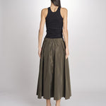 Gonna a ruota in nylon 5N23 01237 MILITARE aspesi 
