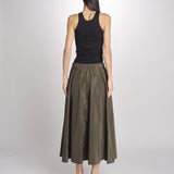 Gonna a ruota in nylon 5N23 01237 MILITARE aspesi 