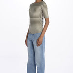 T-shirt MIAS manica 3/4 a righe MIAS51 T1546 STB bellerose 