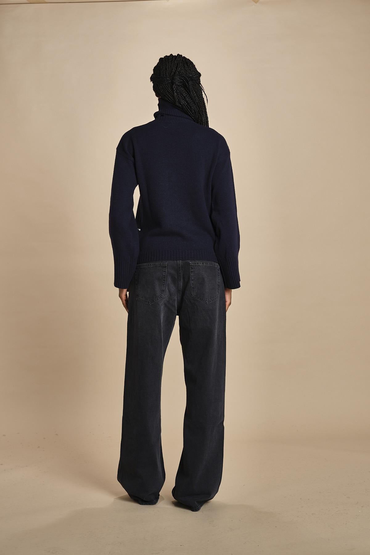 dolcevita con manica a campana by milaura. d2500895 866 BLU milaura 