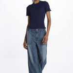 AMARI denim ricamati 080 BLUE sea ny 