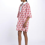 Mini abito LUPITA camicia ricamo fiori R25008 EYELETRED sundress 