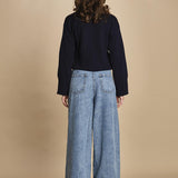 denim con pinces POPS STONE BLU bellerose 
