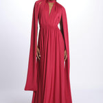 ALLUIM DRESS abito lungo ALLIUM RED nash 