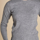 girocollo basic MIL46 25203 GRIGIO CH milaura 