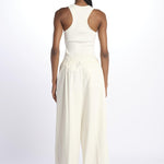 Pantalone pinces con elastico 7204 21618 120 pomandère 