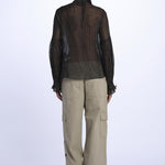 TANDY camicia nera a pois oro WWSH00582 NERO ORO zadig & voltaire 