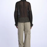 TANDY camicia nera a pois oro WWSH00582 NERO ORO zadig & voltaire 
