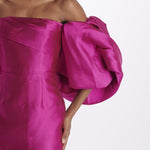  MARCIAMIDIDRESS FUCHSIA solace 