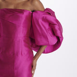  MARCIAMIDIDRESS FUCHSIA solace 