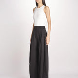 pantalone over con pinces BILLIE 3111 T0162 BLACK T0002 the latest 