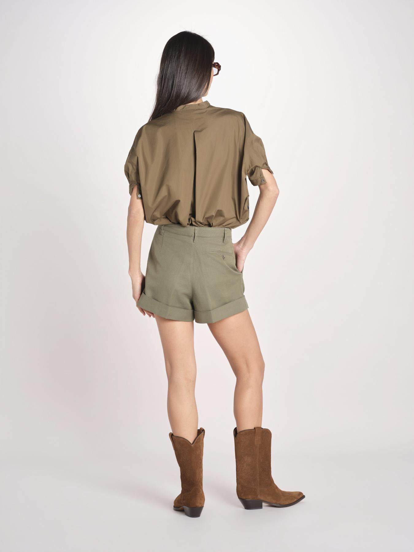 bermuda con risvolto 0222 85260 MILITARE aspesi 