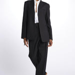 Blazer senza revere 142504 BLACK lvir 