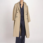 Giacca a camicia in tela di pura lana stretch MULINO 2615041021600 001 BLU weekend maxmara 