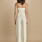 top bustier in cady 31351-313 LATTE 02 federica tosi 