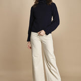 denim over FLEURE WF GREIGE fam 