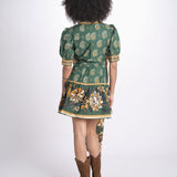 miniabito stampa paisley 351134 AYLA GREEN 26009 farm rio 