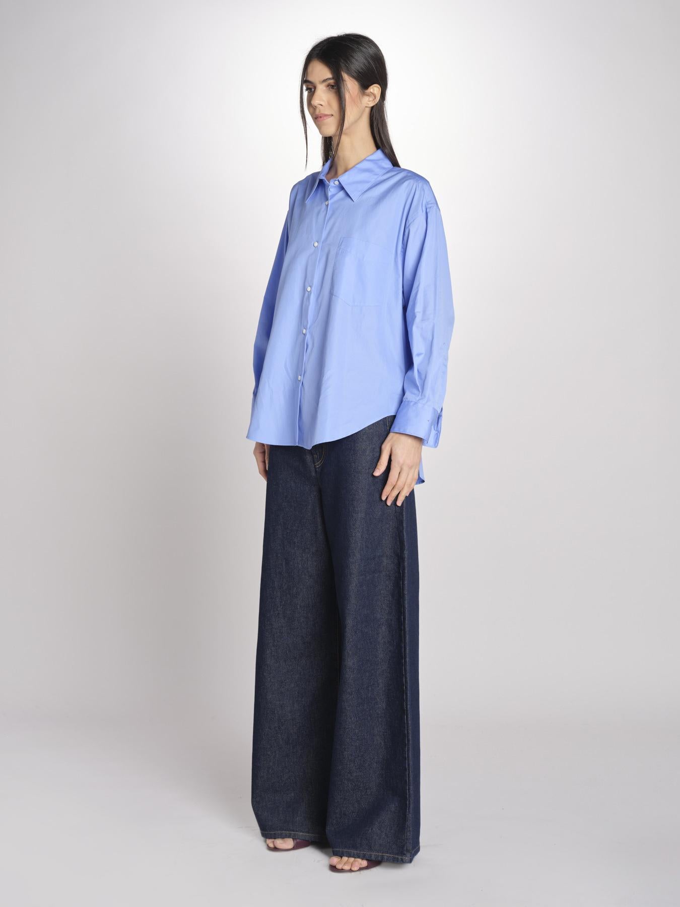 camicia maschile 5446 07103 AZZURRO aspesi 